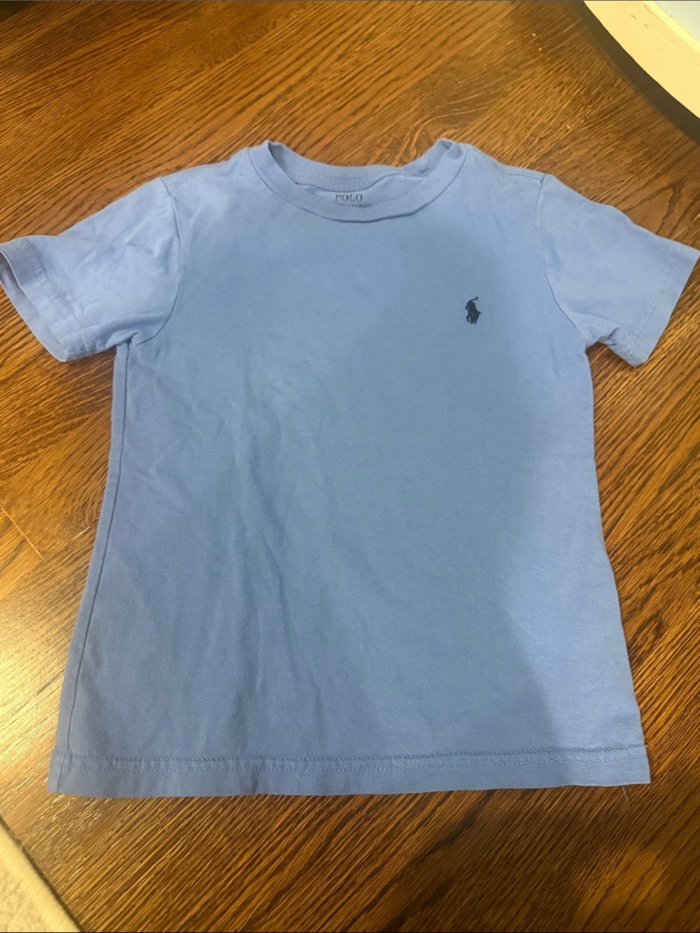 Polo by Ralph Lauren Boys Blue Short Sleeve Tee with Pony Logo